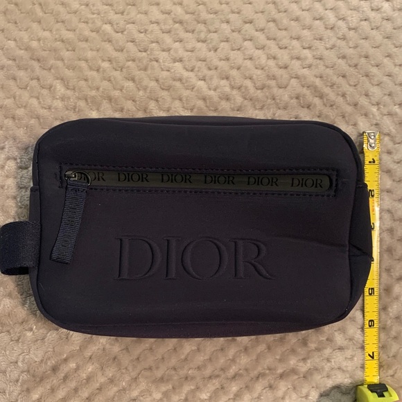 Dior Navy Blue Toiletry Bag - Picture 10 of 10